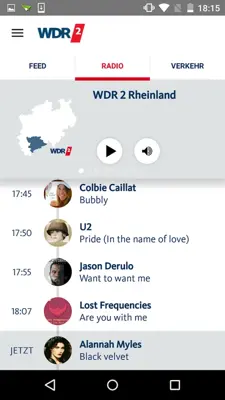 WDR 2 android App screenshot 2